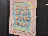 Kunstwerk, maya wildevuur, compositie, 1997 - afbeelding 4 van  8