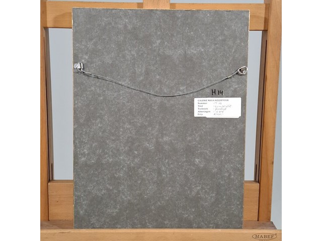 Kunstwerk, maya wildevuur, compositie, 1997 - afbeelding 7 van  8