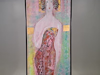 Kunstwerk, maya wildevuur, dame - afbeelding 2 van  9