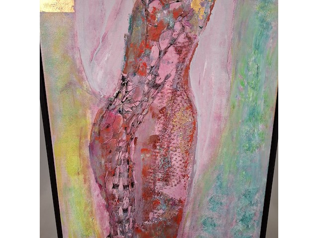 Kunstwerk, maya wildevuur, dame - afbeelding 5 van  9