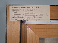 Kunstwerk, maya wildevuur, dame - afbeelding 9 van  9