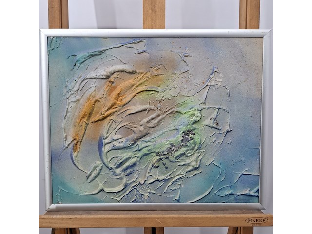 Kunstwerk, maya wildevuur, heelal, 1990 - afbeelding 3 van  10