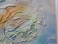 Kunstwerk, maya wildevuur, heelal, 1990 - afbeelding 5 van  10