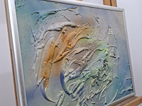 Kunstwerk, maya wildevuur, heelal, 1990 - afbeelding 7 van  10