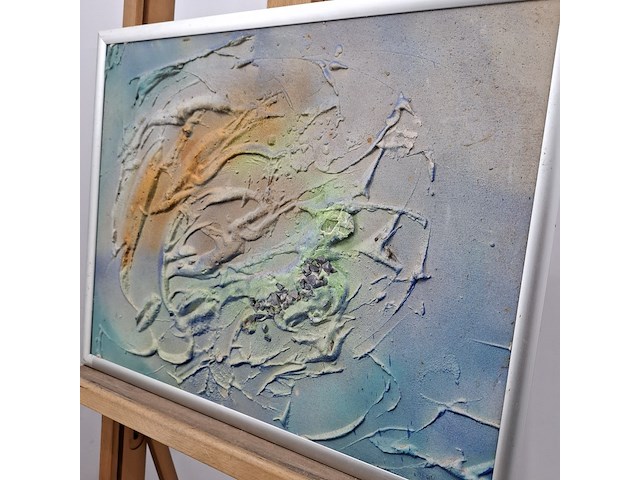 Kunstwerk, maya wildevuur, heelal, 1990 - afbeelding 8 van  10