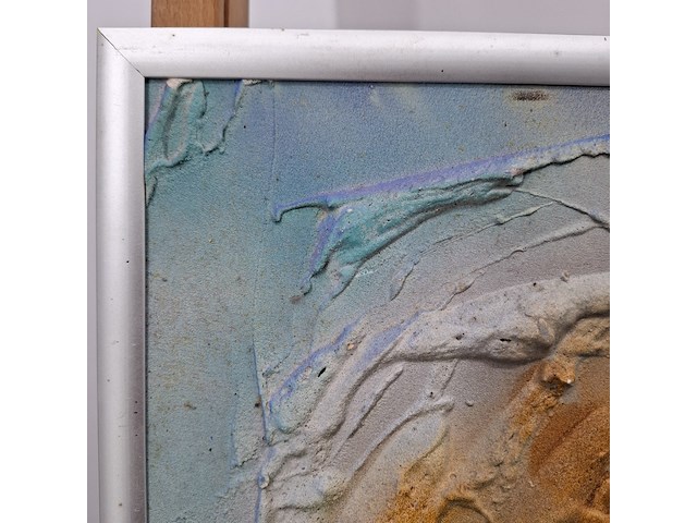 Kunstwerk, maya wildevuur, heelal, 1990 - afbeelding 9 van  10