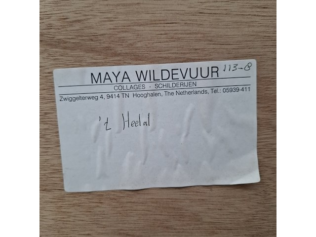 Kunstwerk, maya wildevuur, heelal - afbeelding 2 van  10