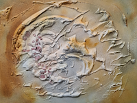 Kunstwerk, maya wildevuur, heelal - afbeelding 1 van  10