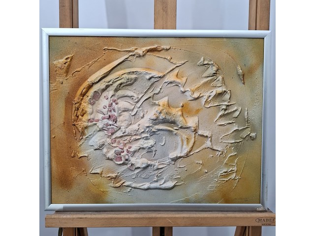 Kunstwerk, maya wildevuur, heelal - afbeelding 3 van  10