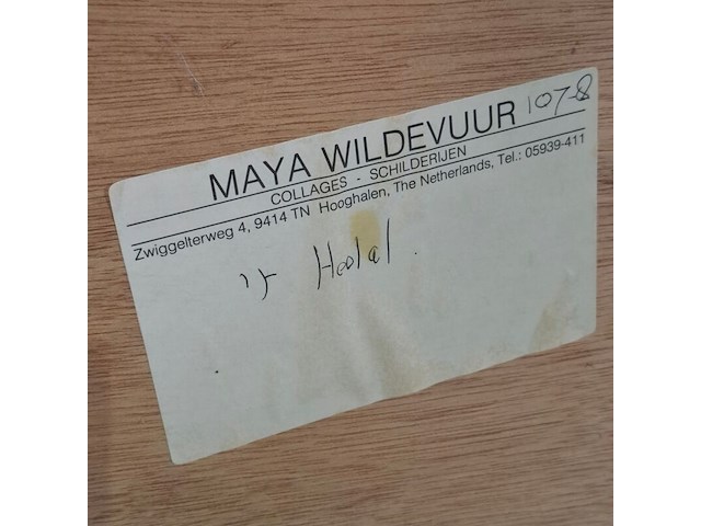 Kunstwerk, maya wildevuur, heelal - afbeelding 7 van  7