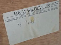 Kunstwerk, maya wildevuur, heelal - afbeelding 7 van  7