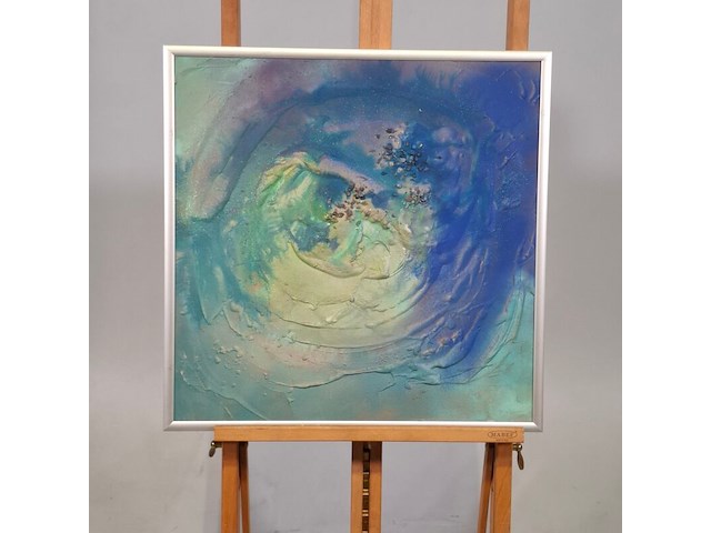 Kunstwerk, maya wildevuur, heelal - afbeelding 2 van  8