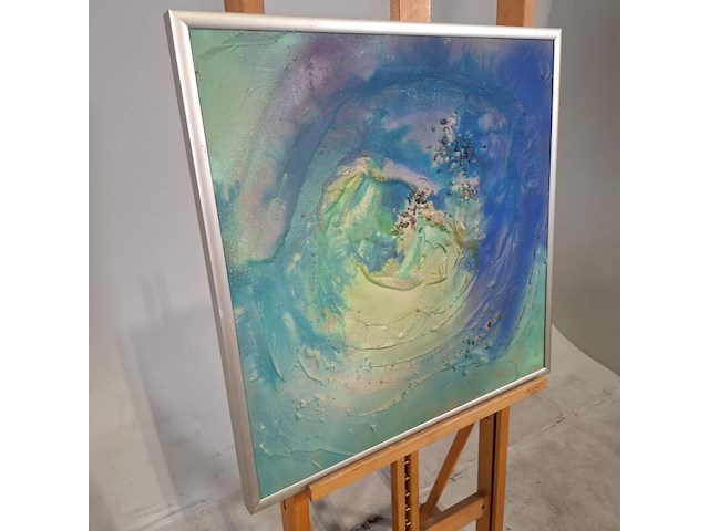 Kunstwerk, maya wildevuur, heelal - afbeelding 3 van  8