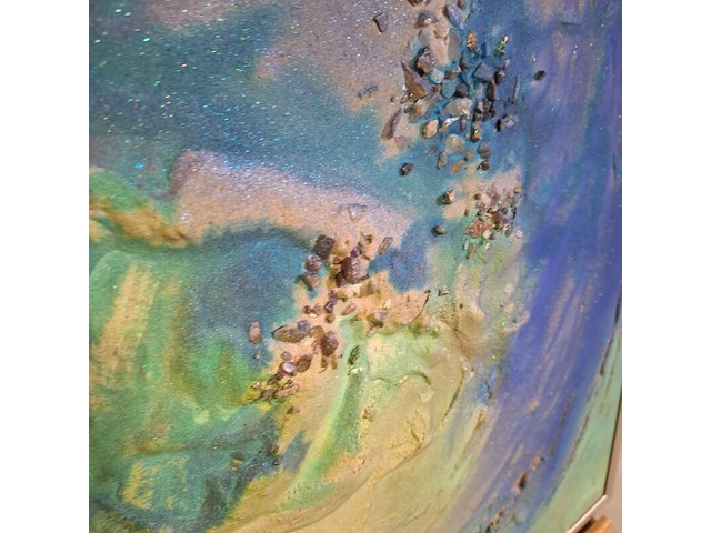 Kunstwerk, maya wildevuur, heelal - afbeelding 4 van  8