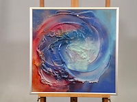 Kunstwerk, maya wildevuur, heelal - afbeelding 2 van  9