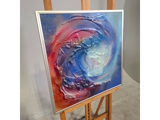 Kunstwerk, maya wildevuur, heelal - afbeelding 3 van  9