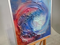 Kunstwerk, maya wildevuur, heelal - afbeelding 3 van  9