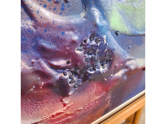 Kunstwerk, maya wildevuur, heelal - afbeelding 5 van  9