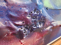 Kunstwerk, maya wildevuur, heelal - afbeelding 5 van  9