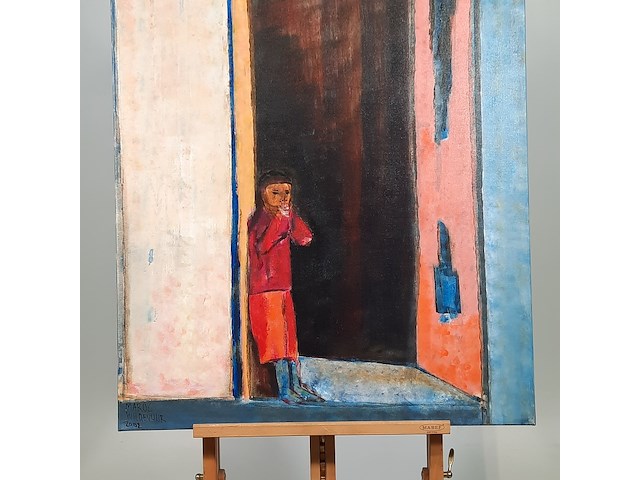 Kunstwerk, maya wildevuur, marroko, 2002 - afbeelding 4 van  9