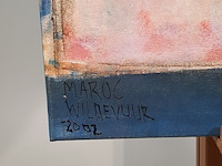 Kunstwerk, maya wildevuur, marroko, 2002 - afbeelding 7 van  9
