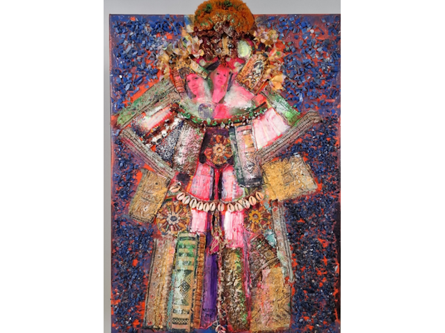 Kunstwerk, maya wildevuur, modieus, 2006 - afbeelding 1 van  9