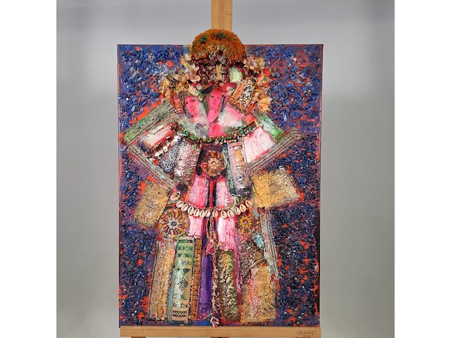 Kunstwerk, maya wildevuur, modieus, 2006 - afbeelding 2 van  9