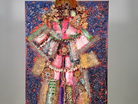 Kunstwerk, maya wildevuur, modieus, 2006 - afbeelding 2 van  9