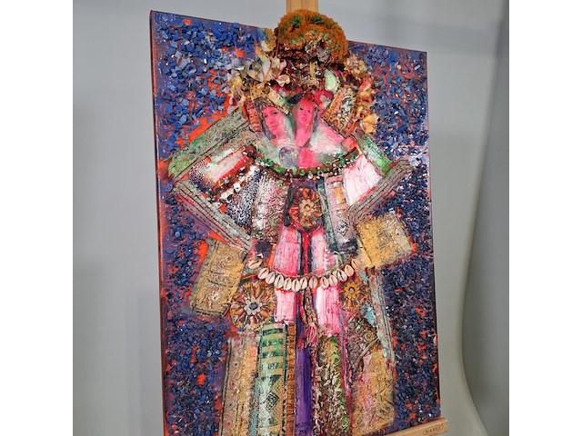 Kunstwerk, maya wildevuur, modieus, 2006 - afbeelding 5 van  9