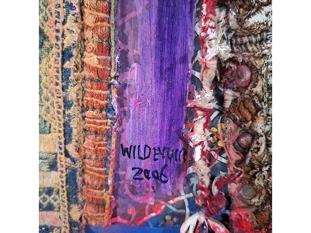 Kunstwerk, maya wildevuur, modieus, 2006 - afbeelding 6 van  9