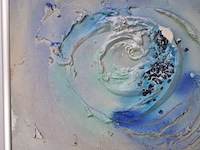 Kunstwerk, maya wildevuur, 't heelal - afbeelding 3 van  9