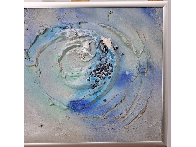 Kunstwerk, maya wildevuur, 't heelal - afbeelding 4 van  9