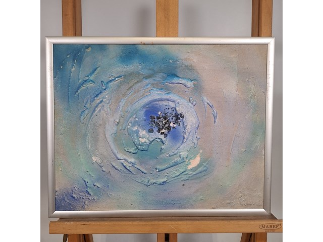 Kunstwerk, maya wildevuur, 't heelal - afbeelding 5 van  12