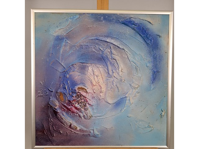 Kunstwerk, maya wildevuur, 't heelal - afbeelding 3 van  7