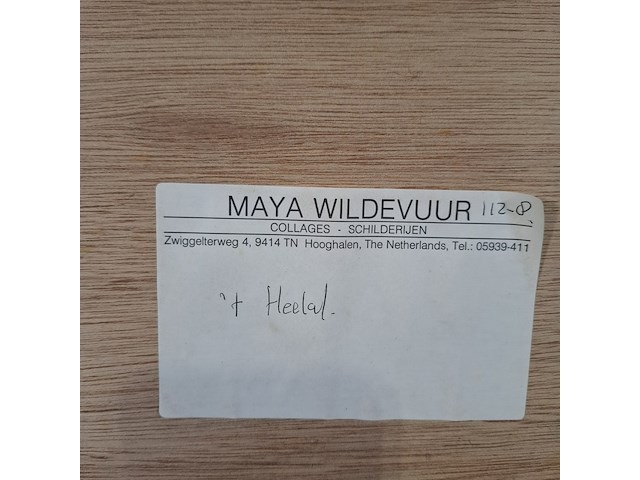 Kunstwerk, maya wildevuur, 't heelal - afbeelding 7 van  7