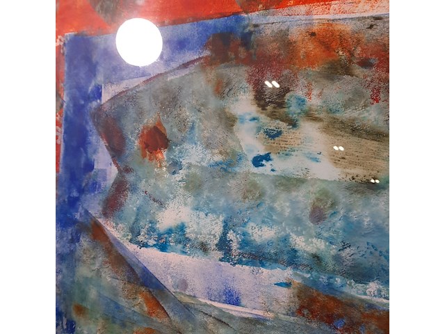 Kunstwerk, maya wildevuur, vissen - afbeelding 5 van  7