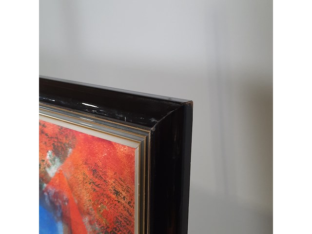 Kunstwerk, maya wildevuur, vissen - afbeelding 6 van  7