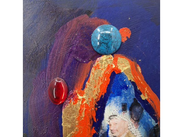 Kunstwerk, maya wildevuur, yasser arafet - afbeelding 9 van  11