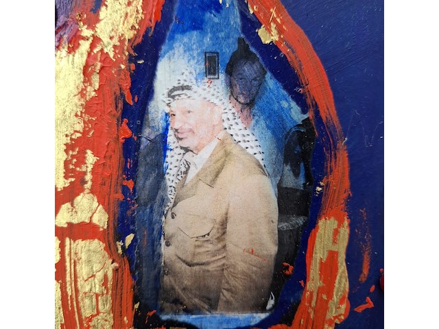 Kunstwerk, maya wildevuur, yasser arafet - afbeelding 11 van  11