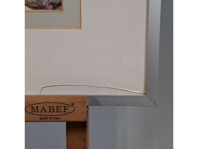 Kunstwerk, maya wildevuur, zijde collage - compositie - afbeelding 8 van  10