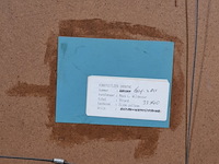 Kunstwerk, maya wildevuur, zijdecollage - strand - afbeelding 4 van  9