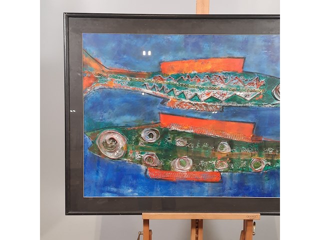 Kunstwerk, maya wildevuur - afbeelding 3 van  8