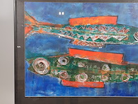 Kunstwerk, maya wildevuur - afbeelding 3 van  8