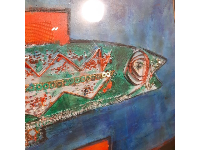 Kunstwerk, maya wildevuur - afbeelding 5 van  8