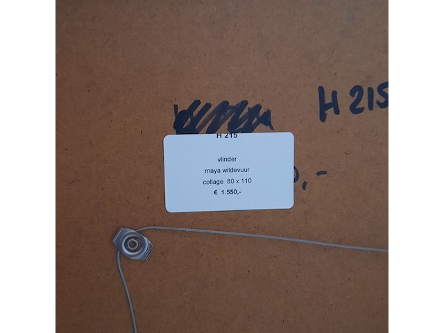 Kunstwerk, maya wildevuur - afbeelding 8 van  8