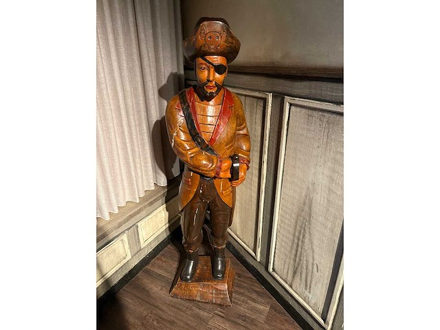 Kunstwerk piraat - afbeelding 1 van  3