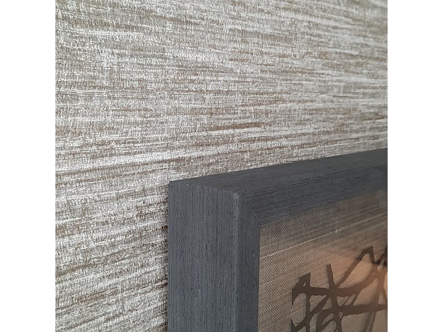 Kunstwerk umo art & design, washi paper art, ingelijst achter glas - afbeelding 6 van  6