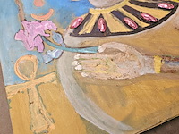 Kunstwerk van klaas van de brink (1930-2009) - egyptische koningin - afbeelding 3 van  5