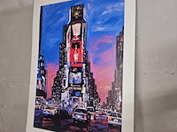 Kunstwerk van kunstenaar david wilson - ''times square south'' - afbeelding 1 van  5