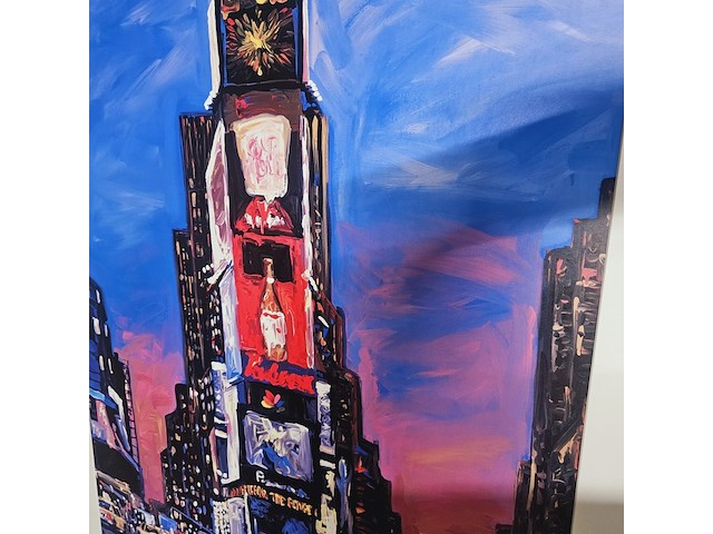 Kunstwerk van kunstenaar david wilson - ''times square south'' - afbeelding 3 van  5